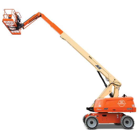 65' STR MANLIFT W/ JIB