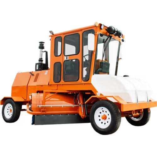8' STREET SWEEPER 3-WHEEL CAB
