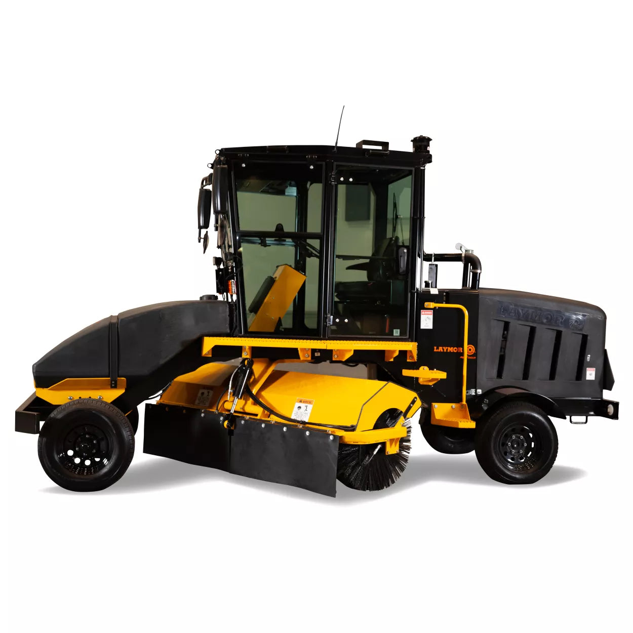 8' STREET SWEEPER 4-WHEEL CAB